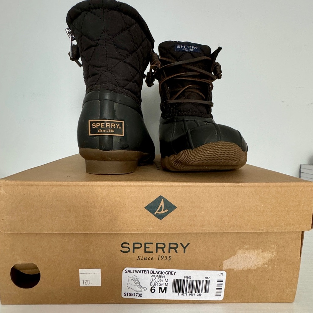 Sperry Saltwater Quilted Rain Boot